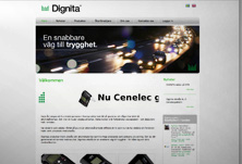 Web, design Dignita